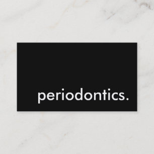 periodontik. visitkort