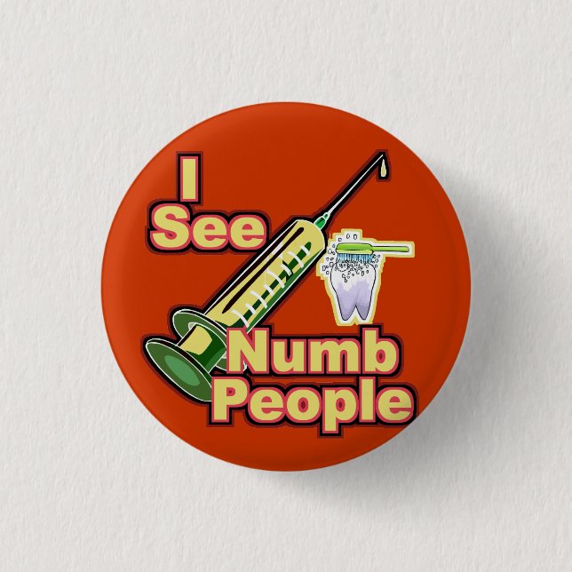 Periodontist för knapp (Framsida)