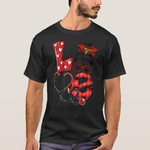 Perioperativ sjuksköterska Play Leopard Kärlek Hea T Shirt