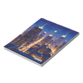 Peripheral Metropolis View Anteckningsblock