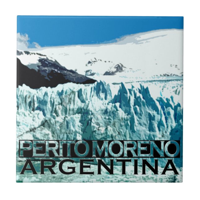 Perito Moreno Kakelplatta (Framsidan)
