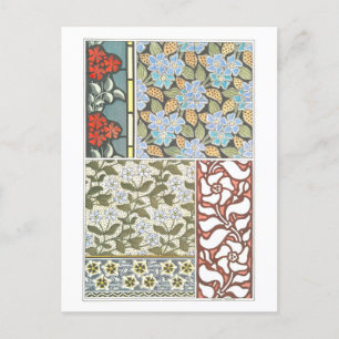 Periwinkle as Decorative Object Postcard Vykort