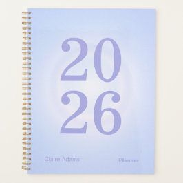 Periwinkle Aura Big Year Planner