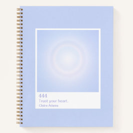 Periwinkle Aura Swatch Angel Number Notebook