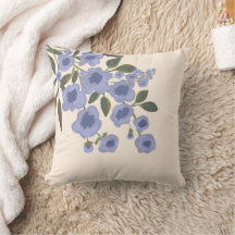 Periwinkle-Blommigten blommar modern