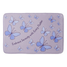 Periwinkle Blue Butterfly Flutter Lavender Grått