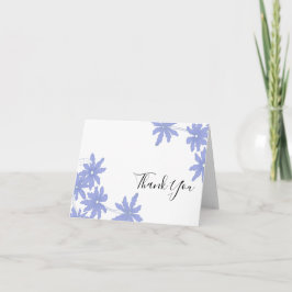 Periwinkle Blue-Daisy på vit Tack
