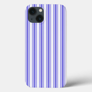 Periwinkle blue och white candy rand Fodral-Mate