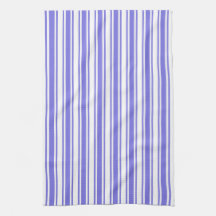 Periwinkle blue och white candy rand