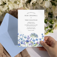 Periwinkle Bröllop delikat Blommigt Wildblomma