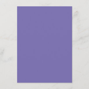 Periwinkle enfärgad tilläggskort