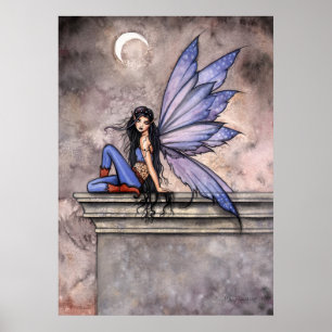 Periwinkle Fairy Poster av Molly Harrison
