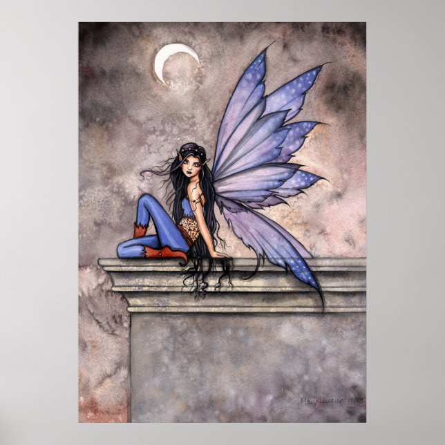 Periwinkle Fairy Poster av Molly Harrison (Framsidan)
