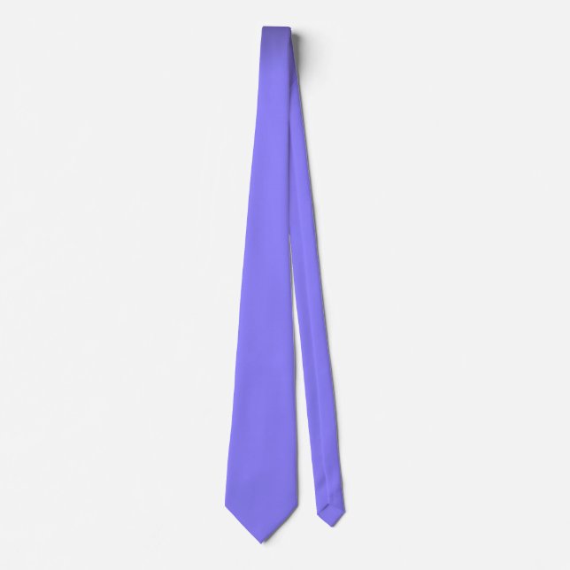 Periwinkle Färg (violett och blått) Slips (Framsida)