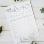 Periwinkle Flowers var vi. Flygblad<br><div class="desc">Periwinkle Flowers Möhippa Game. Matchande objekt för att slutföra din händelsesamling finns i vårt Zazzle-arkiv!</div>