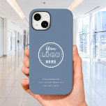 Periwinkle för säljfrämjande Logotyp för professio<br><div class="desc">Professionell Branding Promotional Logotyp Periwinkle Befordra ditt varumärke på ett subtilt men otrevligt sätt med ett telefonfodral för minimalistisk logotyp. Passar olika iPhone-modeller (ange modeller i varianter). Anpassningsbarnas logotyp gör att professionellen trycks på!</div>