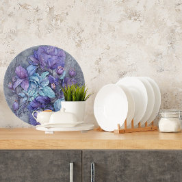 Periwinkle Garden Round