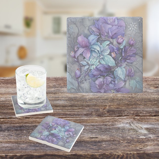 Periwinkle Garden Stenunderlägg (Skapare uppladdad)