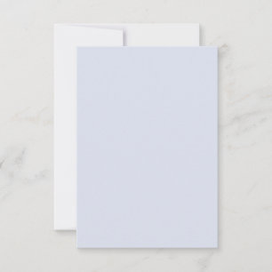 Periwinkle Grått Soft Blek Vit Pastel Solid Färg Kort
