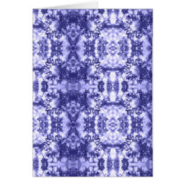 Periwinkle kaleidoscope notecard OBS kort