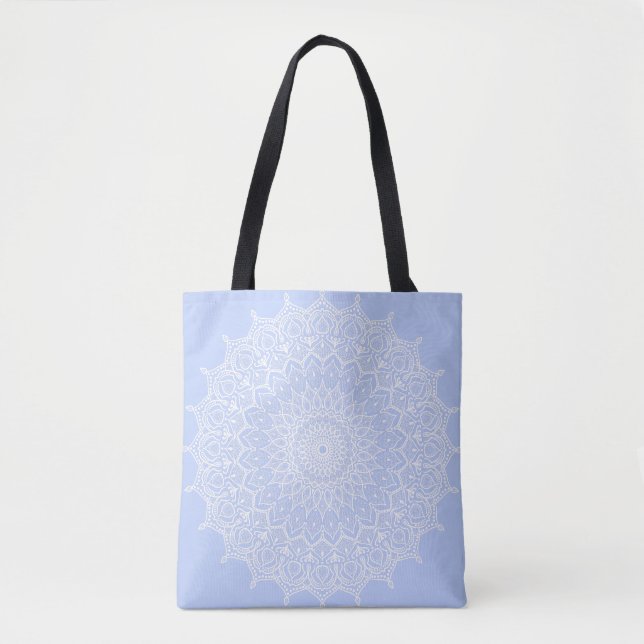 Periwinkle Mandala - Bora in Juniper Berry Tygkasse (Framsida)