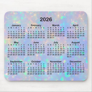 Periwinkle Opal Ombre Kalender Musmatta