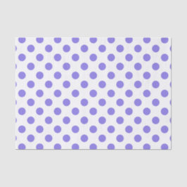 Periwinkle polka dots