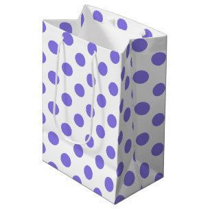 Periwinkle polka dots