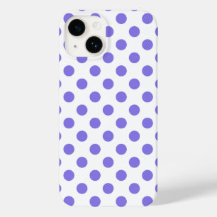 Periwinkle polka dots