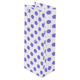 Periwinkle polka dots