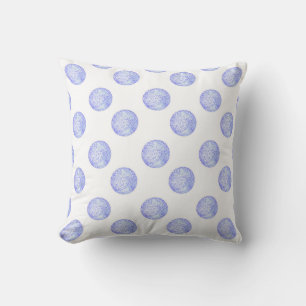 'Periwinkle-prickiga prickar' Kudde
