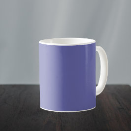 Periwinkle Solid Färg Kaffemugg