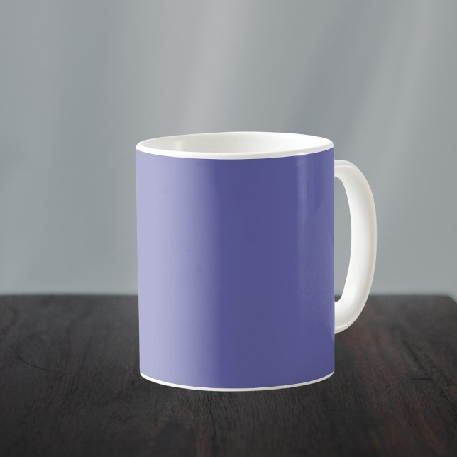 Periwinkle Solid Färg Kaffemugg (Skapare uppladdad)