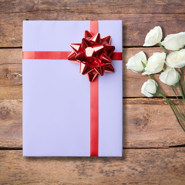 Periwinkle Solid Färg | Klassisk | ELEGANT Presentpapper (Skapare uppladdad)