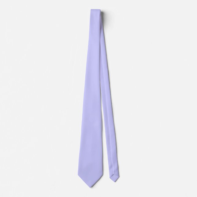 Periwinkle Solid Färg Tie Slips (Framsida)