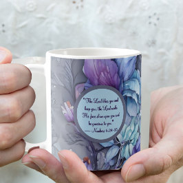Periwinkle Trädgård Morgonvälsignelse Mugg