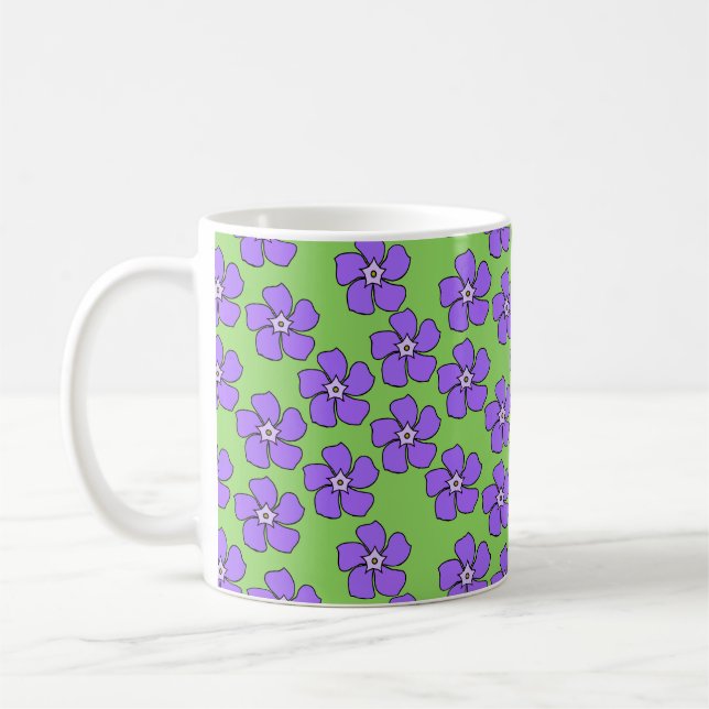 Periwinkles kaffe mugg (Vänster)