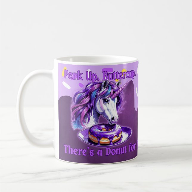 Perk Up, Butterkoppar - Unicorn Kaffemugg (Vänster)