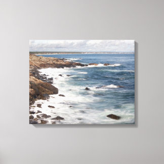 Perkins Cove i Maine Canvastryck
