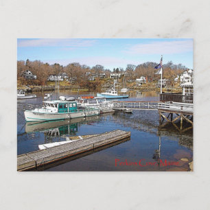 Perkins Cove, Maine - vykort