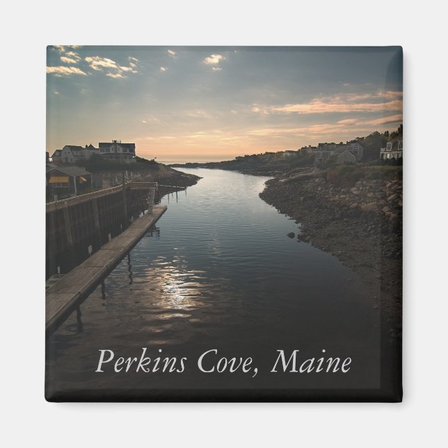 Perkins Cove, York, Maine Magnet (Framsidan)