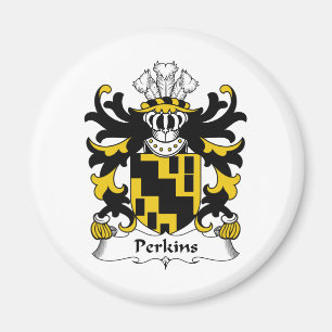 Perkins familjvapensköld magnet