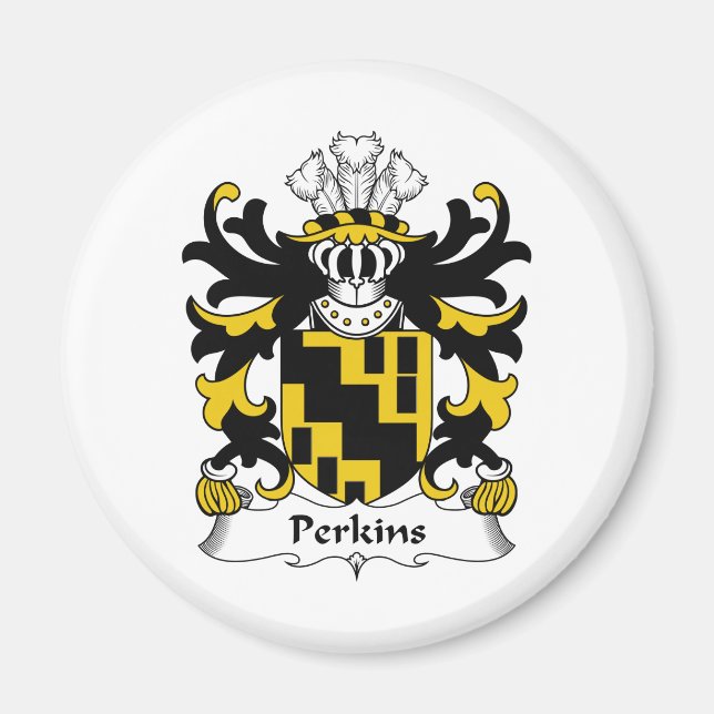 Perkins Family Crest Magnet (Framsidan)