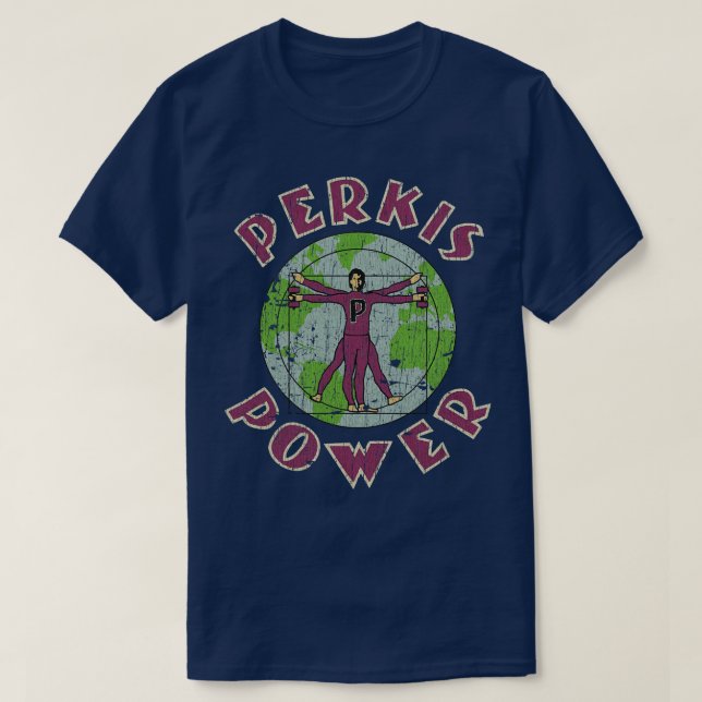 Perkis Power 1995 Baseball TShirt T Shirt (Design framsida)