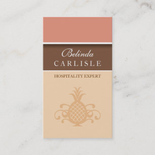 Perky Pineapple Biz-kort (persikor) Visitkort