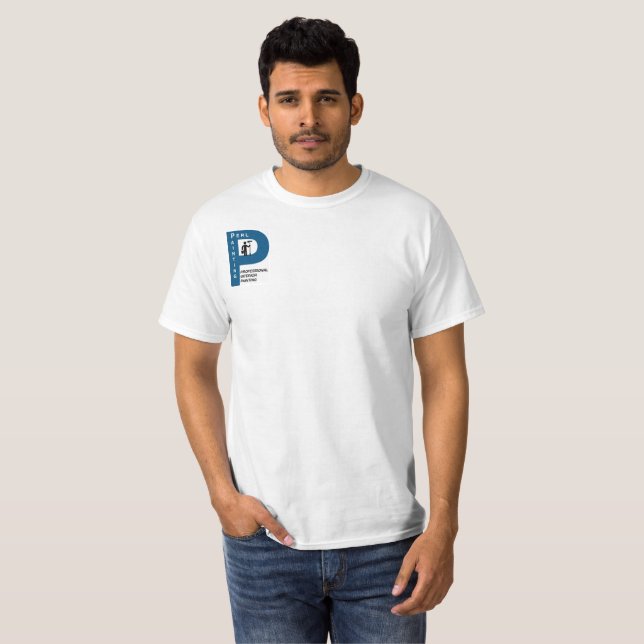 Perl-målningoriginal T Shirt (Hel framsida)
