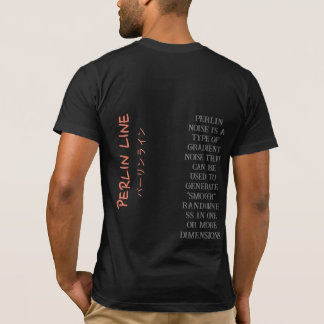 PERLINLINE Japansk design T Shirt