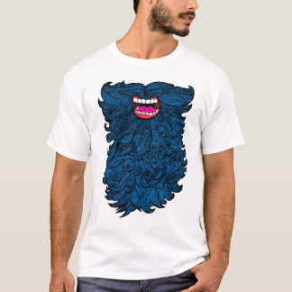 Perlorian skägg t-shirt