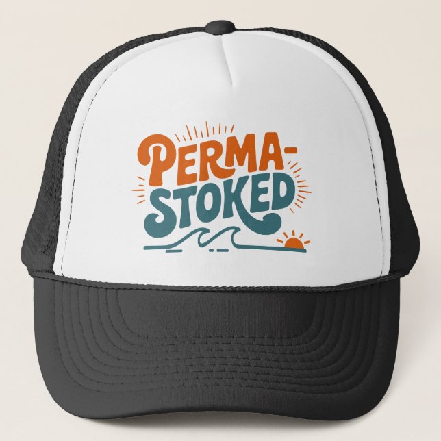 Perma-Stoked Waves Keps (Framsida)