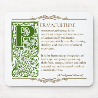 Permaculture - en 1) grönt & brunt för definition musmatta